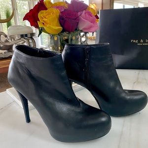 Stuart Weitzman Platform Stiletto Booties